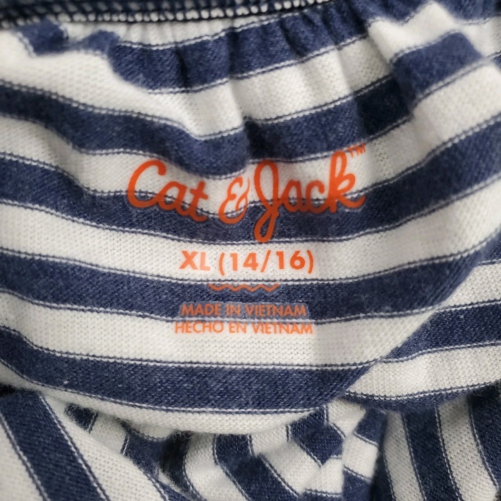 Cat & Jack Girl's Tiered Maxi Sun Dress XL (14/16) Spaghetti Straps Smocked - Picture 7 of 10